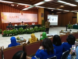 Pemaparan program GERIK di Kementerian Lingkungan Hidup dan Kehutanan dalam acara Karya Gemilang 2019 | dokpri