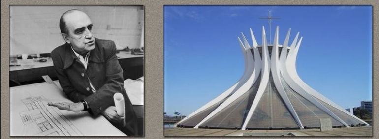 Oscar Niemeyer dan Karyanya, Katertal Of Brasilia I Gambar :Learnodo