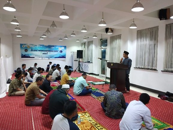 Penyampaian materi tentang pentingnya puasa Ramadhan. (Firmansyah /PCIMT/LPB/BUCT)