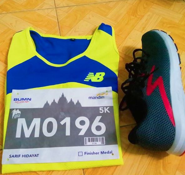 Kedua kalinya saya mengikuti Mandiri Jogja Marathon yakni pada tahun 2017 dan 2019 | dokpri