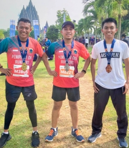 Silahturahmi bersama pelari asal DKI Jakarta di Event Mandiri Jogja Marathon 2019 | dokpri