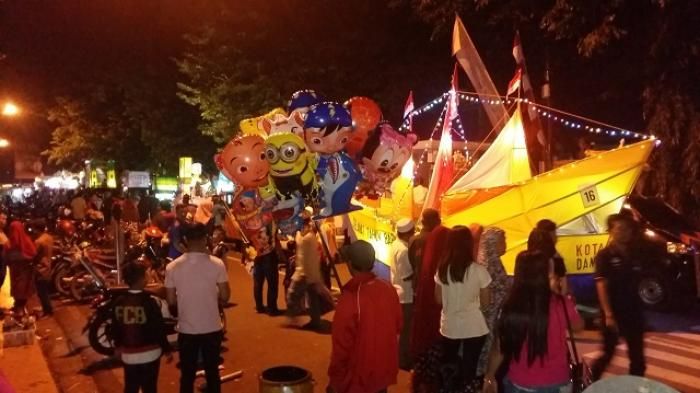 tanglong di banjarmasin, foto: banjarmasin.tribunnews