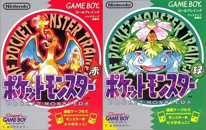 Pokemon Red and Green (reddit.com)