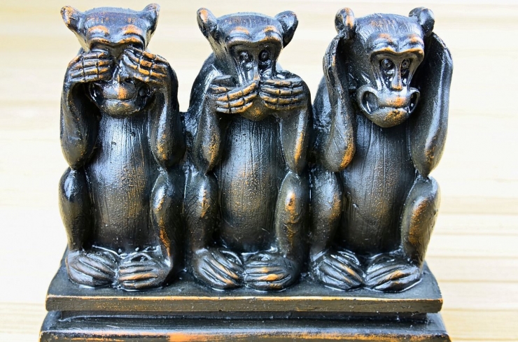 Three Monkeys oleh Robert Fotograf - Foto: pixabay.com