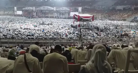 Foto: harapan rakyat. Fpi, gnpf di gbk