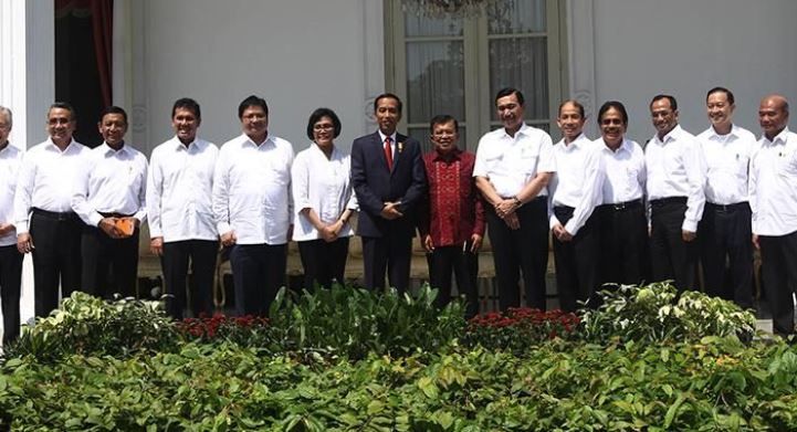 Kabinet Jokowi-JK I Gambar : Tribun