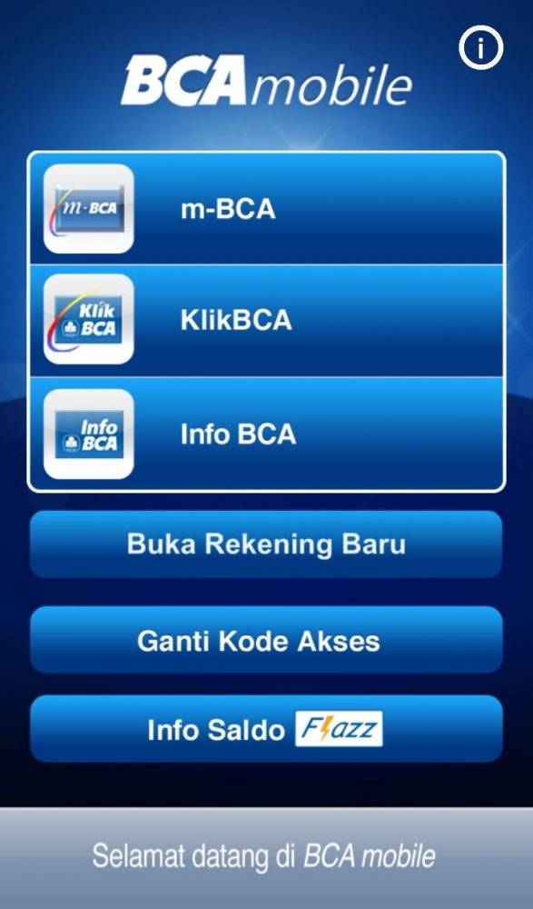 Tampilan BCA Mobile, generasi simpel mulai di sini kawan(dokpri)