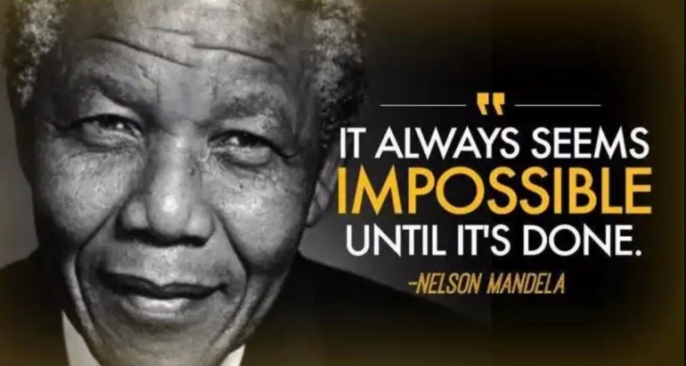 Nelson Mandela. (Sumber: Wittyfed)