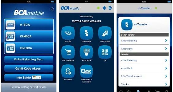 BCA mobile banking (dok.pri)