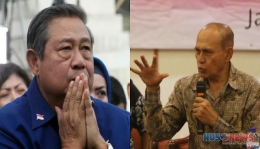 Susilo Bambang Yudhoyono (SBY) dan Kivlan Zein (Gambar: nusanews.id)
