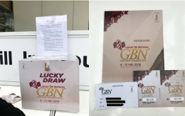 Box Lucky Draw (kiri gambar), Kertas undian dan tiket (kana gambar)
