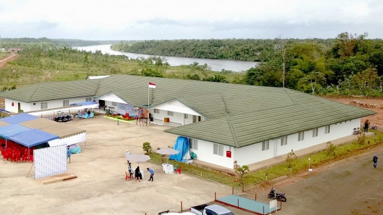 Klinik Asiki di Papua (Sumber: KORINDO)