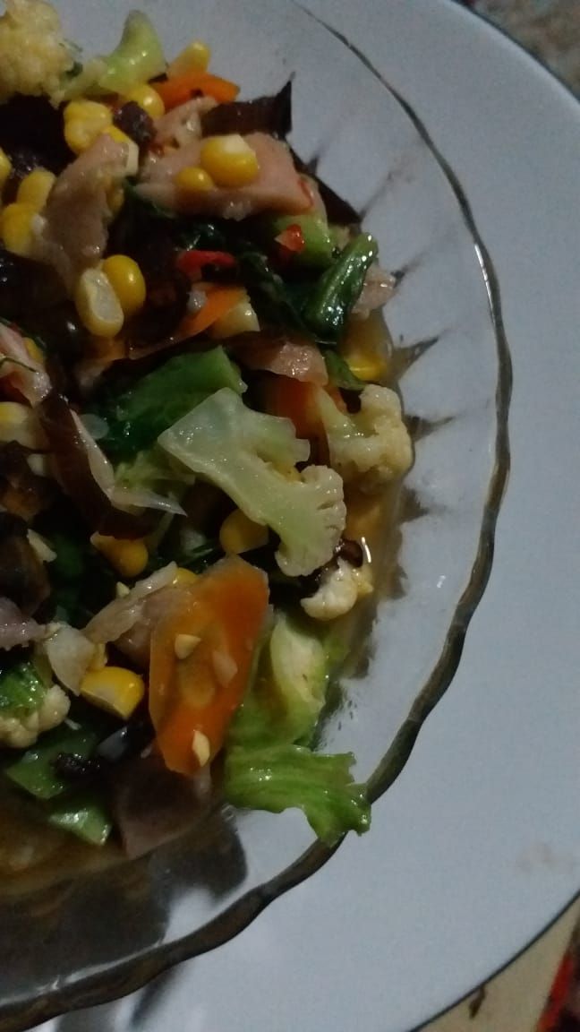 Cap Cay menu sehat dan praktis | dokpri