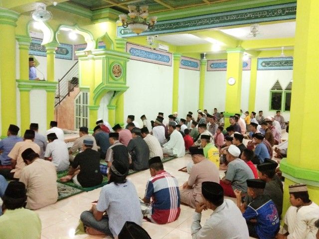 Sambutan Bupati Bantaeng di Masjid Babussa'adah Lumpangang, Kecamatan Pa'jukukang (13/05/19)/Dokpri