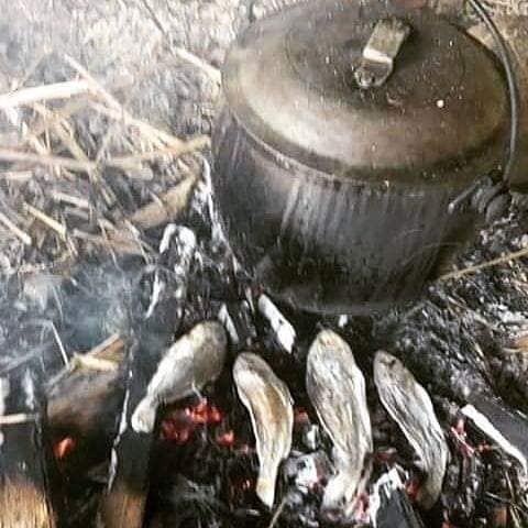 Ketika kangen dengan masakan kampung seperti ini bisa kita lakukan dimanapun untuk mengenangnya. sumber: dokpri