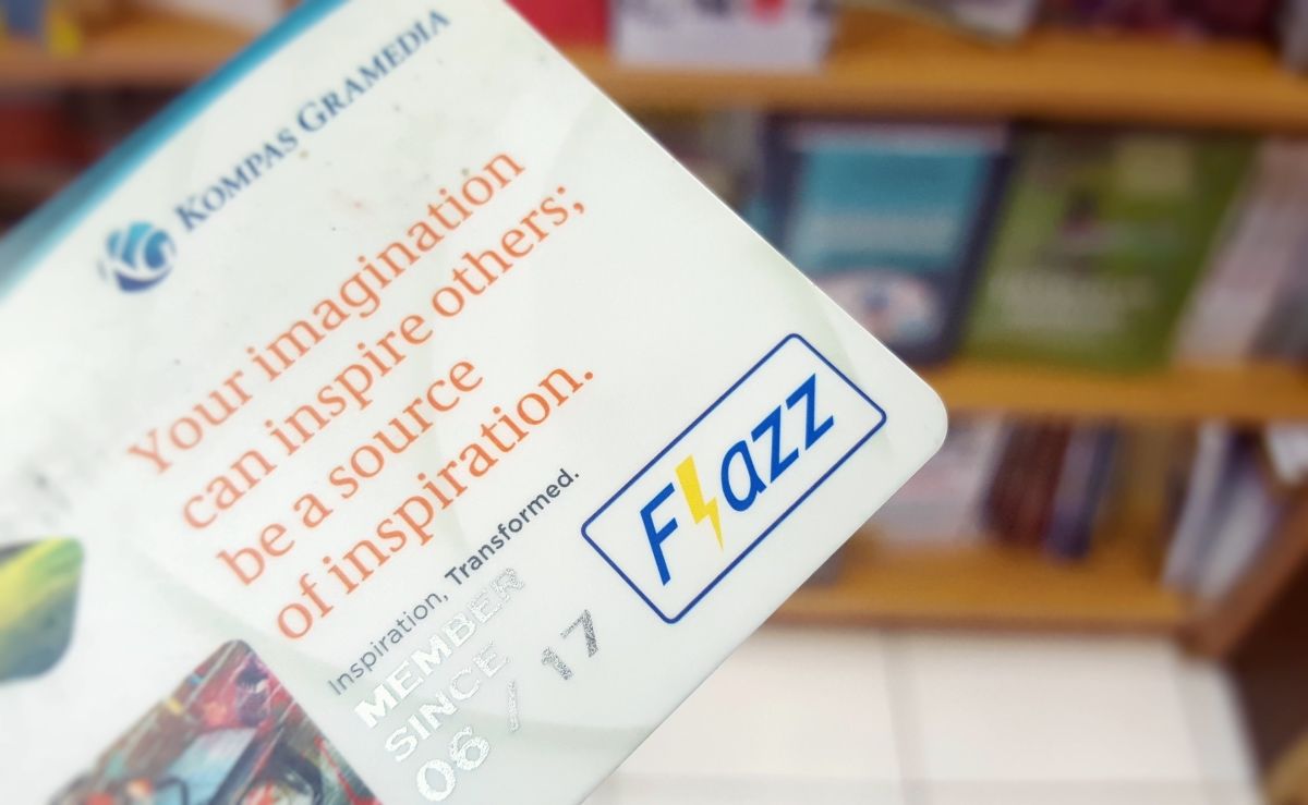 Kartu Flazz BCA-Gramedia (dok. pri).