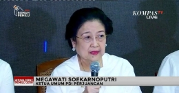 Megawati Soekarnoputri | dok. Kompas TV