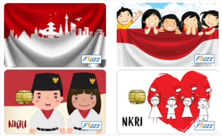 Kartu Flazz edisi NKRI (www.bca.co.id)