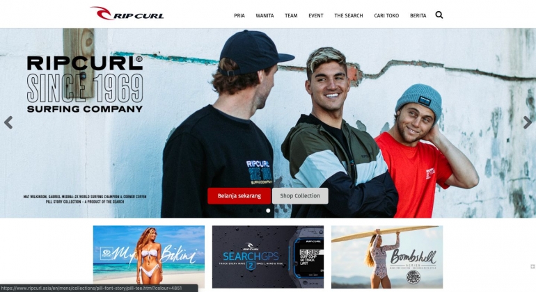 Klik I https://www.ripcurl.asia/id/