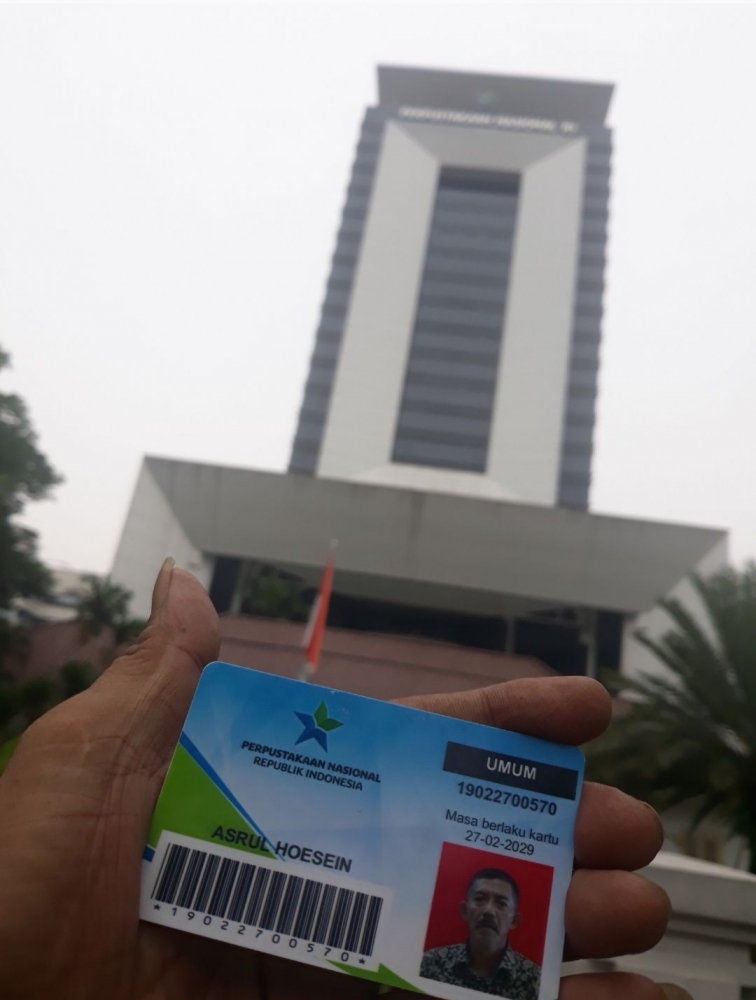 Ilustrasi: Gedung Perpustakaan Nasional RI di Jalan Medan Merdeka Selatan Jakarta Pusat (15/05). Sumber: Pribadi.