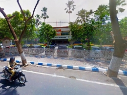 Lokasi Pasar Murah akan mengambil jalan raya di depan Kantor Bupati Tulungagung. (Indoplaces.com)