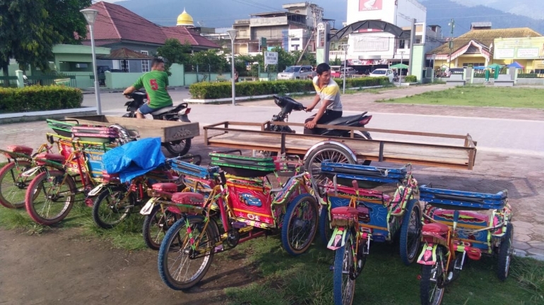 becak mini (dokpri)