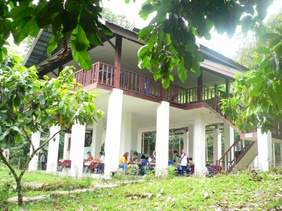 Training Centre Sayum Sabah milik lembaga BITRA Indonesia sebagai pusat kegiatan belajar pertanian (Sumber, dokumentasi BITRA Indonesia)