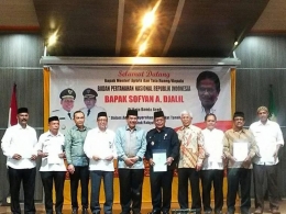 Serah Terima Sertifikat Tanah di Balaikota Banda Aceh-dokpri