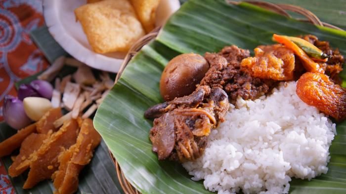 Gudeg Jogja menjadi kuliner yang bisa di nikmati di event MJM 2019. Dok. gudegyudjumpusat.com