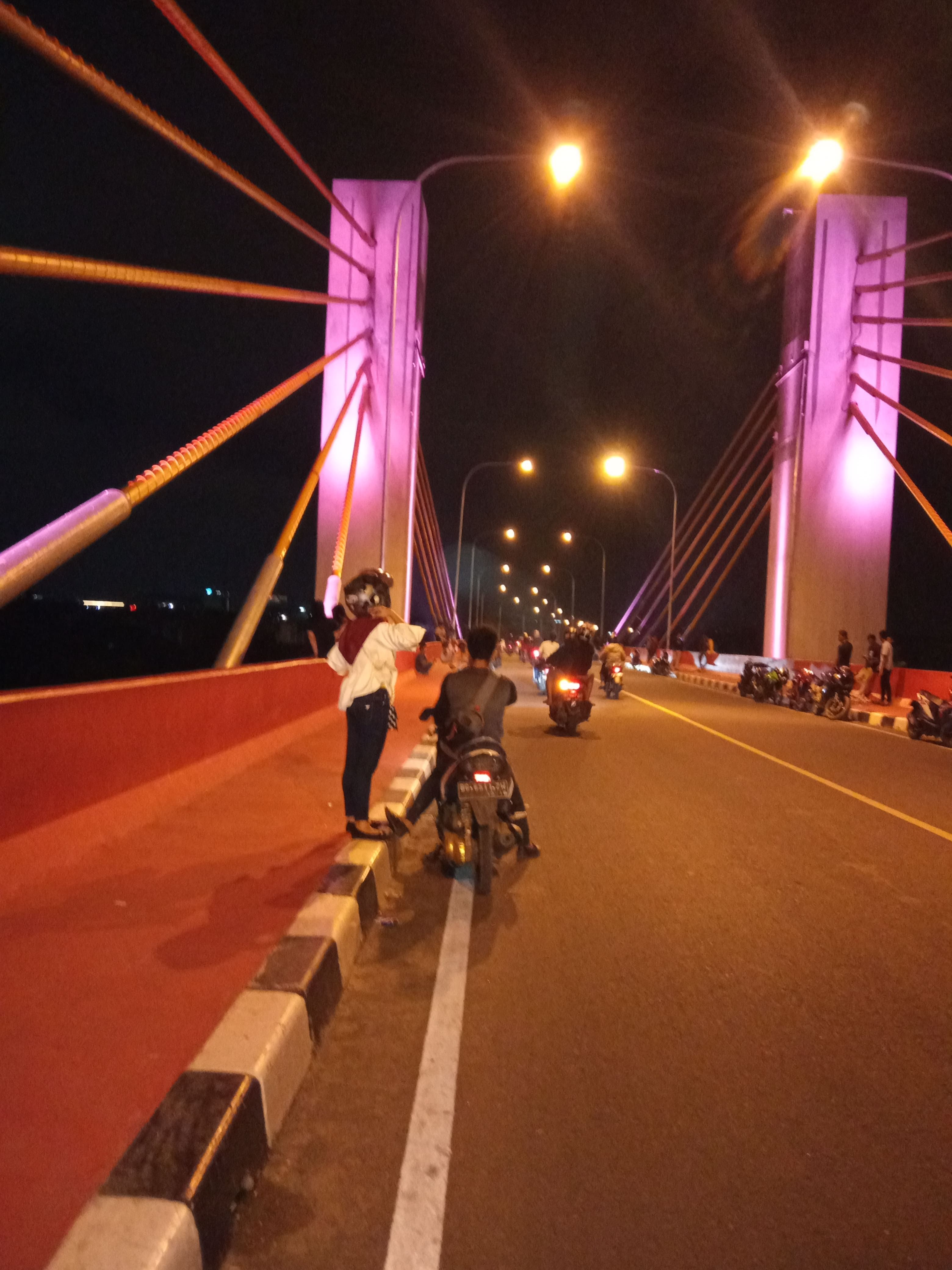 Suasana Malam Jembatan Musi IV : Dokpri