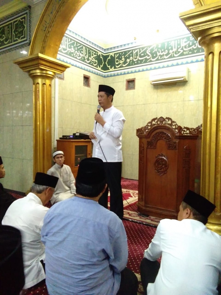 dokpri/Sambutan Walikota Jakarta Barat Drs. H. Rustam Effendi, M.Si