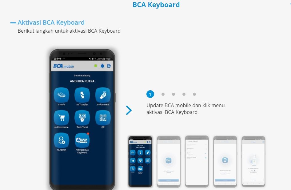 skrinsyut https://www.bca.co.id/bcakeyboard