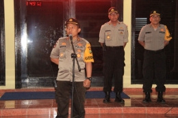 Kabag Ops Polres Metro Jakbar AKBP Wuryantoro, SIK, MH pimpin apel gabungan