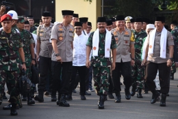 Panglima TNI tiba di Mapolda Banten/dokpri