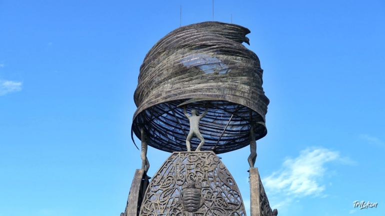 Monumen Pekerja Tambang Kuala Kencana (Dokumen Pribadi)