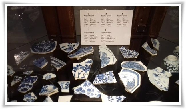 Keramik kuno hasil ekskavasi (Dokpri)