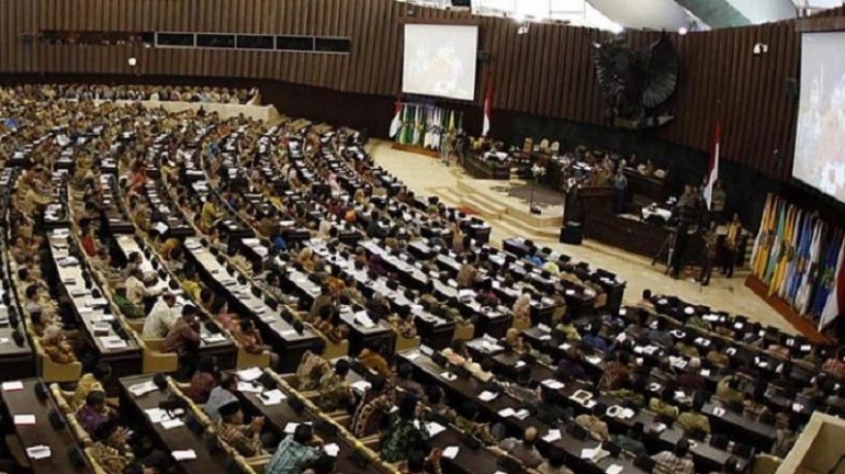 Sidang DPR (Kompas.com)