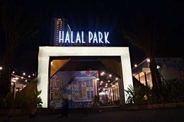 Halal Park, Senayan, Jakarta. (Foto Ganendra)