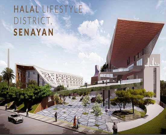 Desain Halal Park. (Sumber WK)