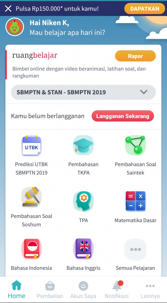 Belajar Mudah Dengan Ruangbelajar Ruangguru Halaman All Kompasiana Com Belajar Mudah Dengan Ruangbelajar Ruangguru Halaman All Kompasiana Com