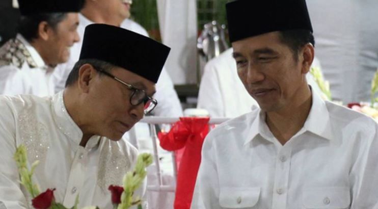 Zulkifli dan Jokowi I Gambar : Tribun