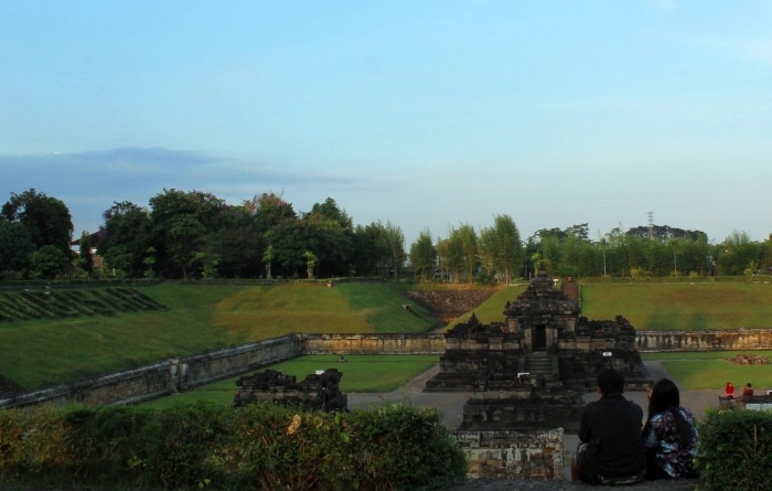 Sore di candi Sambisari (foto:Ko In)