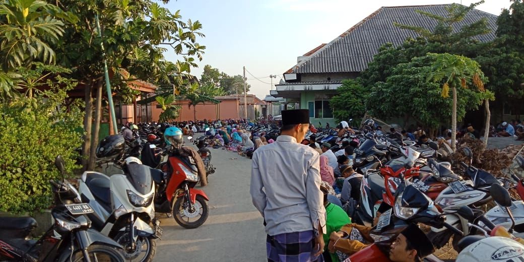 Suasana kendaraan saat pengajian doc pribadi