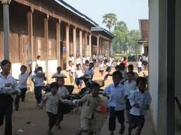 doc pribadi saat jadi volunter school feeding WFP di Kamboja