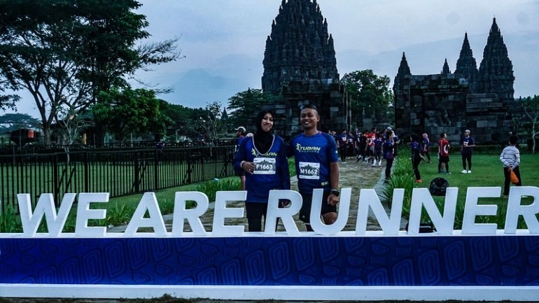 Berlari sambil menikmati wisata sejarah. Sumber foto: https://mandirimarathon.com/gallery 