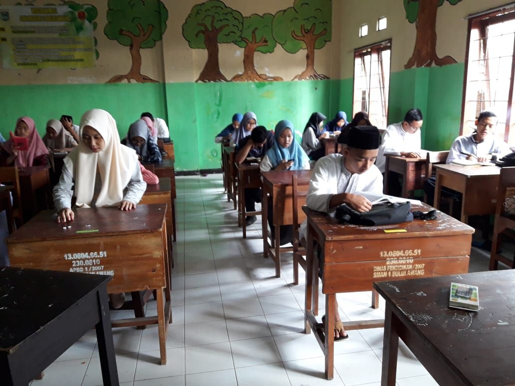 Khatmil Qur'an di kelas /dokpri