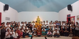 Foto Bersama Dengan YM Bhante Tejanando Thera | dokpri