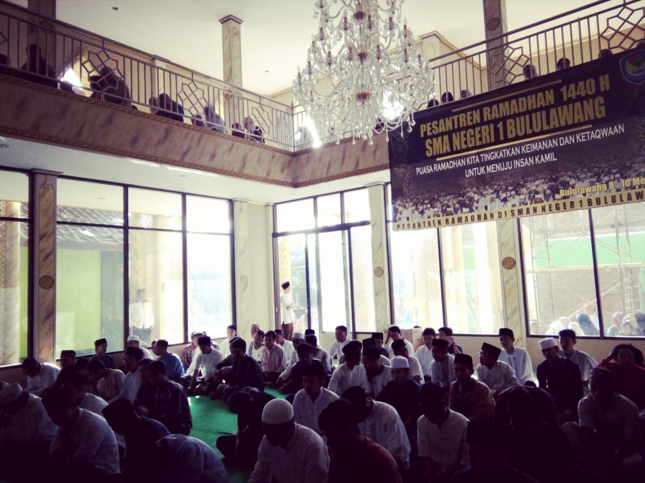 Suasana pesantren Ramadan / dokpri