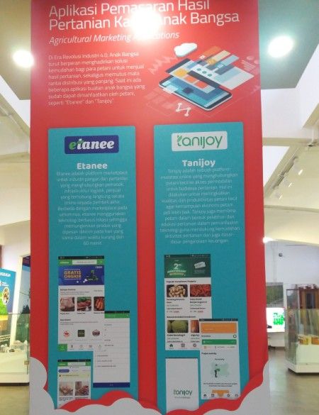 Promosi via marketplace produk pertanian secara digital layak dijadikan salah satu keahlian petani profesional (Dokumen Pribadi/Lokasi: Museum Pertanian Bogor)