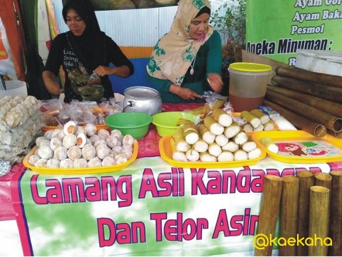 Lamang dan Telor asin Kandangan (dokpri)